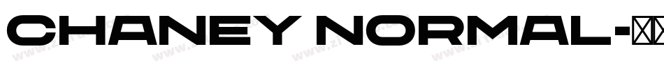 Chaney Normal字体转换